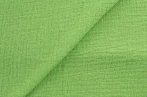 Baumwollstoff Double Gauze Hellgrün