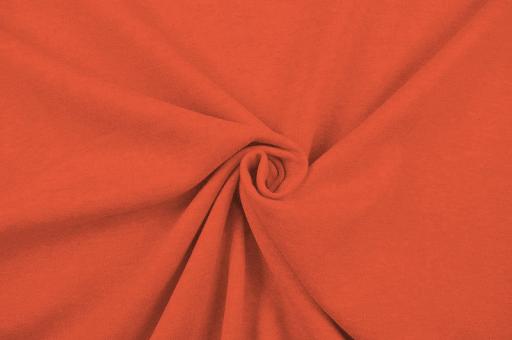 Flausch-Sweat - Melange Koralle