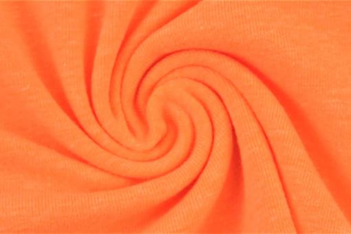 Signalfarben - Strickbündchen-Schlauch Orange