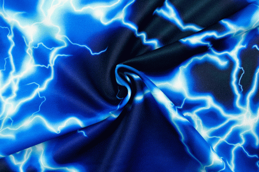 Tanzkleiderstoff - Thunderstorm 