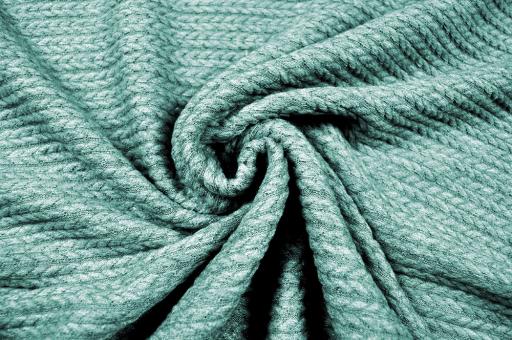 Bekleidungsstoff Exklusiv - Mohair Touch Mint