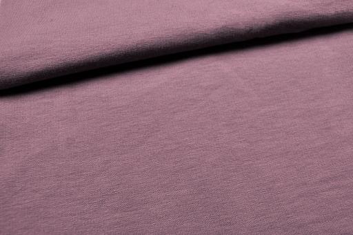 Alpen-Fleece - Baumwolle - Uni Mauve