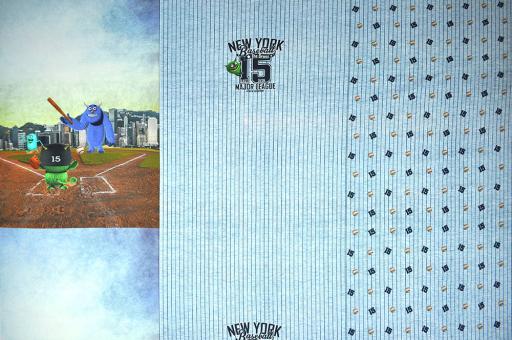 Panel-Jersey Superprint - Baseball-Monster 