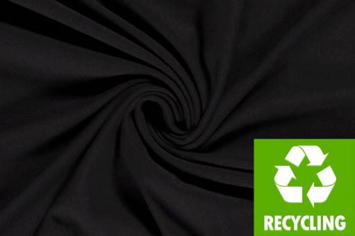 Sommersweat Recycling - Schwarz 