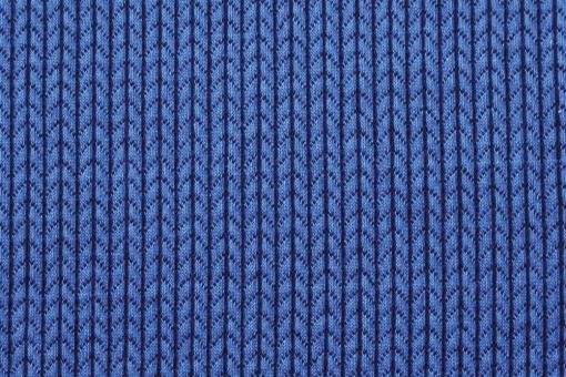 Jacquard-Jersey - Big Knit Jeansblau
