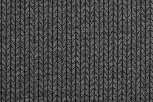 Jacquard-Jersey - Big Knit Schwarz