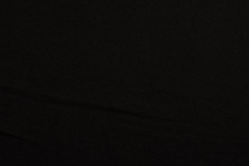 Köper-Jersey - Uni Schwarz
