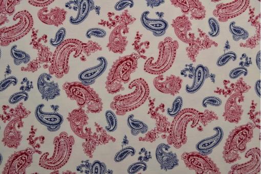 Jersey-Stoff Viskose - London Paisley 