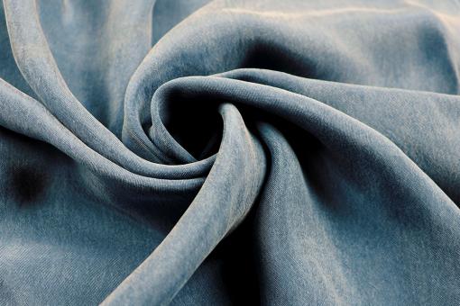 Cupro-Stoff - Night Blue 