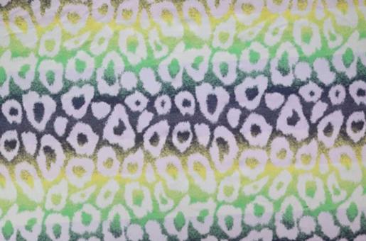 Bekleidungsstoff Jacquard - Colourful Leopard 