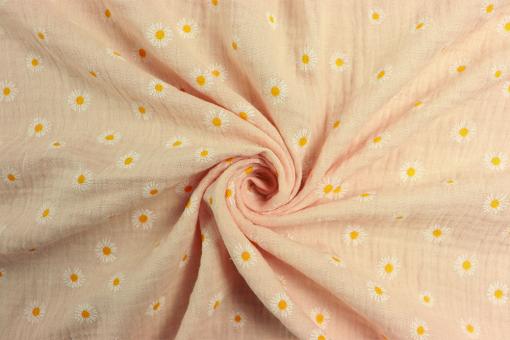 Double Gauze - Daisy - Rosa 