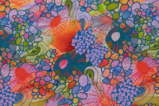 Double Gauze - Florale Kunst 