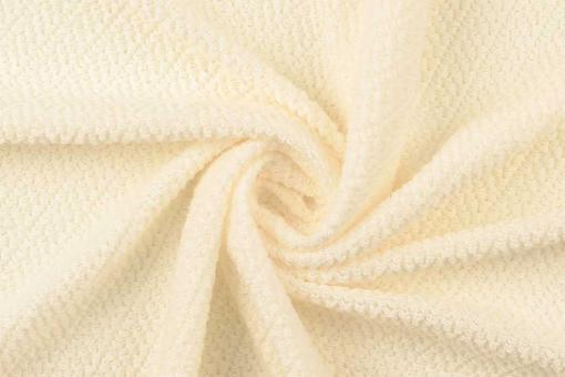 Strick-Frottee - Creme 