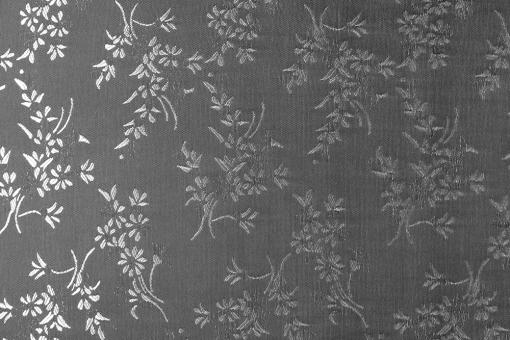 Taft Jacquard - Branches Silber