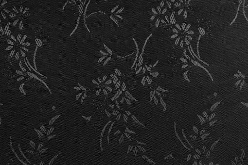 Taft Jacquard - Branches Schwarz