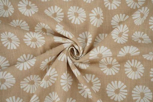 Leinen gewaschen - Linette - Beige 