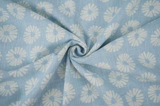 Leinen gewaschen - Linette - Hellblau 