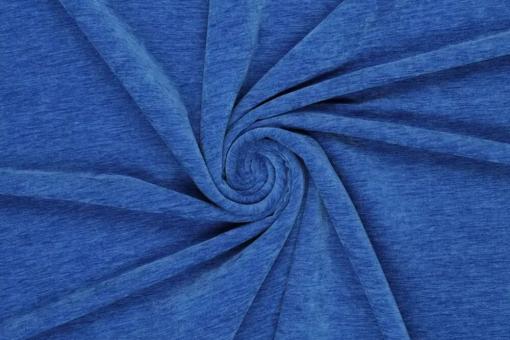 Chenille-Stoff -  Stretch Royal