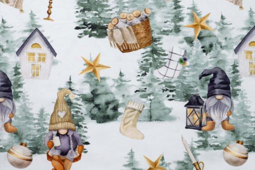 Weihnachts-Jersey mit Wichteln 