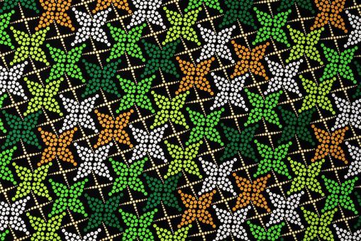 African Waxprint doppelseitig -  Kenia 