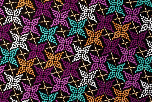 African Waxprint doppelseitig -  Nigeria 