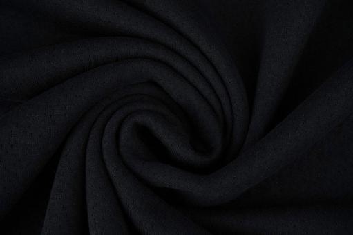 Musselin-Jersey - Schwarz 