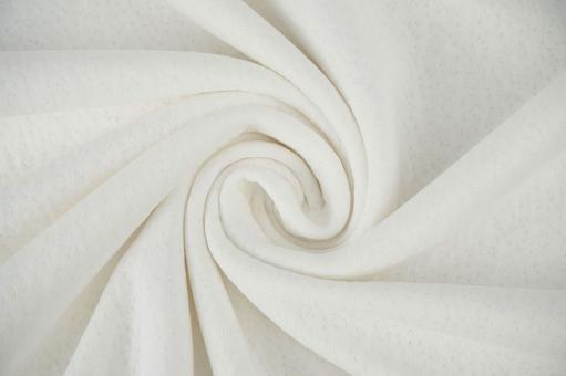 Musselin-Jersey - Weiß 