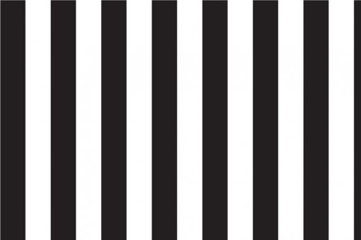 Blackout-Stoff - Blockstreifen 6 cm breit Schwarz/Weiß 