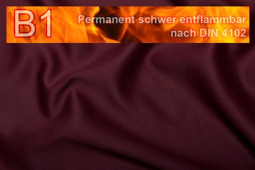 Blackout exclusiv - Permanent schwer entflammbar Vino Tinto