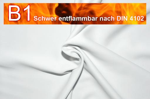 Blackout schwer entflammbar - 280 cm Off-White