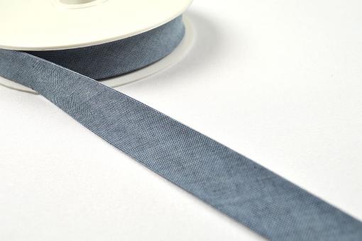 Jeans-Schrägband - 2/4 cm - meterweise - Light Blue 