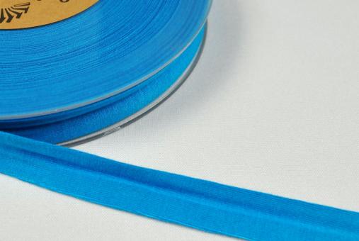 Schrägband - Jersey - 2 cm - Uni Blau