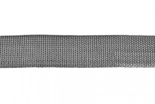 Gurtband - 4 cm breit Grau 