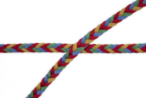 Kordel - Geflochten - Bunt Variante 4