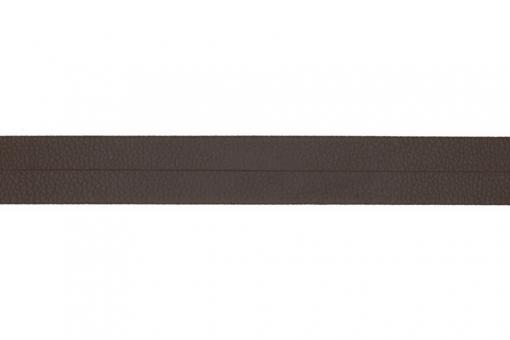 Leder-Einfassband - 20 mm - Meterware Braun