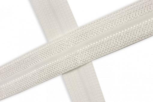 Jacquard-Einfassband - Elastisch - 20 mm - Meterware Creme