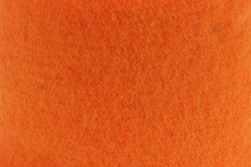 Wollfilz 5/6 mm stark - 65 cm Orange