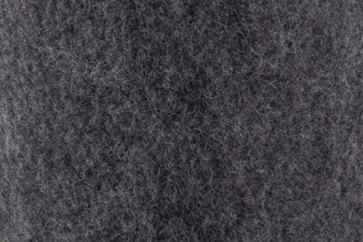 Wollfilz-Band 15 cm - 5 m-Rolle Dunkelgrau Melange