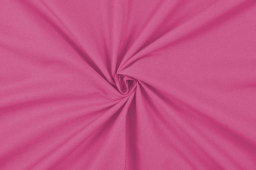 Popeline-Baumwollstoff - Uni Pink