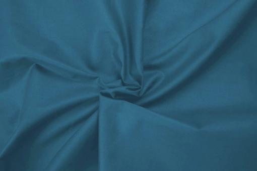 Baumwollstoff exklusiv - 280 cm - Uni Blau