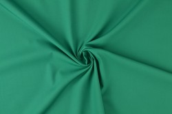 Popeline-Baumwollstoff - Elastik Grün