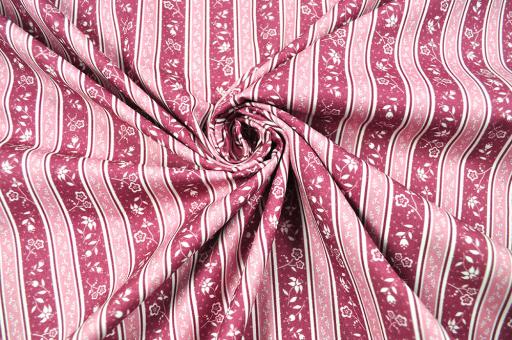Trachtenstoff Baumwolle - Streifen Innsbruck - Pink 