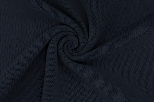 Strickstoff - Heavy Cotton Nachtblau