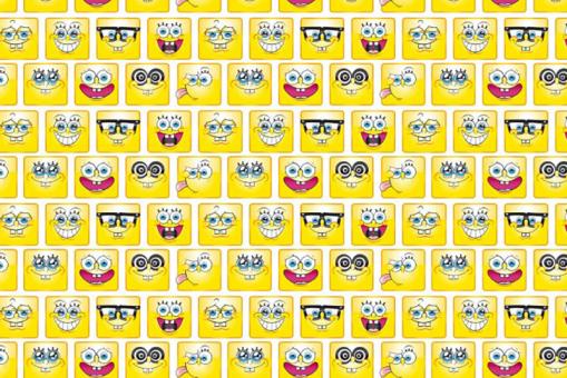 Baumwoll-Popeline - Spongebob Schwammkopf© 