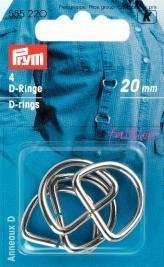 D-Ringe 20 mm 