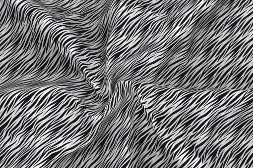 Allround-Stoff - Baby-Zebra Realistisch