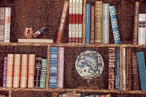 Gobelin - Bücherregal 