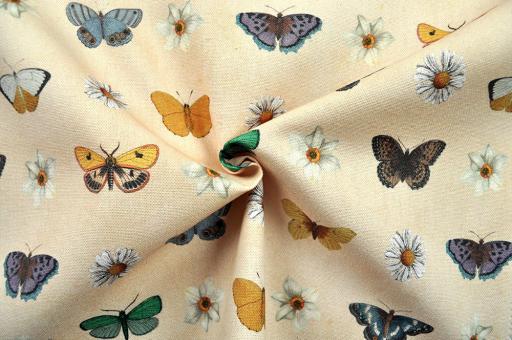 Dekostoff - Superprint - Schmetterling 