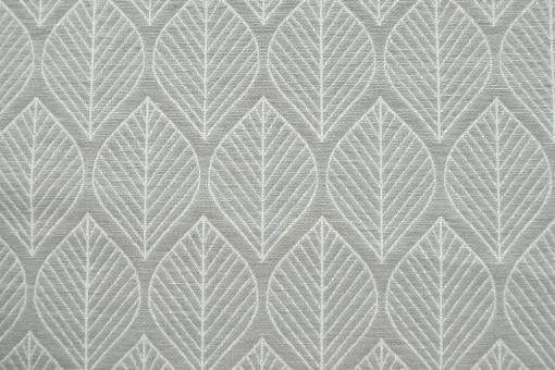 Jacquard-Dekostoff - Modern Leaves - Beige/Creme 
