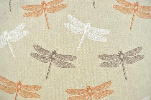 Dekostoff Leinen-Look - Dragonfly 